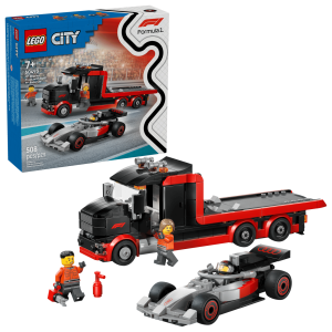 LEGO CITY 60493 Ciężarówka F1 z bolidem Audi F1