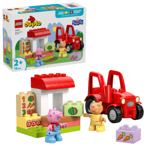 LEGO DUPLO 10468 Ciągnik i rynek Peppa Pig