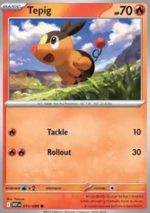 Tepig (WHT 011)