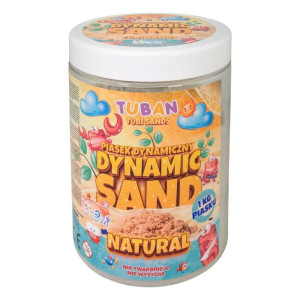 Piasek dynamiczny naturalny 1kg Tuban