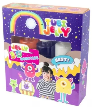 Tubi Jelly Zestaw potworki 3 kolory - Tuban
