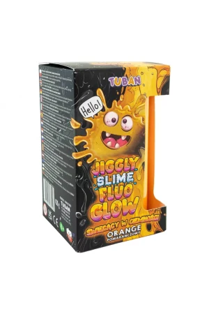 JIGGLY SLIME FLUO GLOW POMARAŃCZOWY 430G Tuban