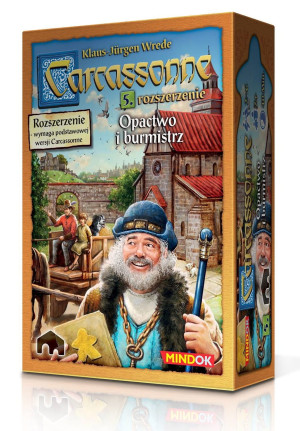 CARCASSONNE PL 2 ED. 5. OPACTWO I BURMISTRZ - BARD