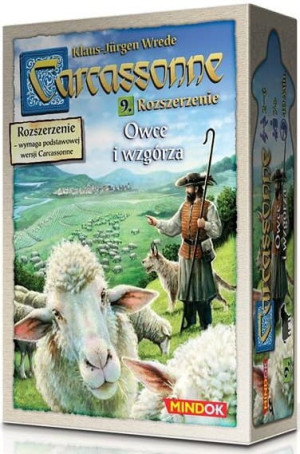 CARCASSONNE PL 2 ED. 9. OWCE I WZGÓRZA - BARD