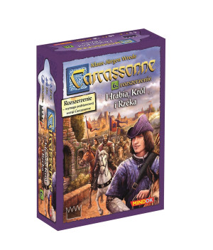 CARCASSONNE PL 2 ED. 6. HRABIA, KRÓL I RZEKA - BARD