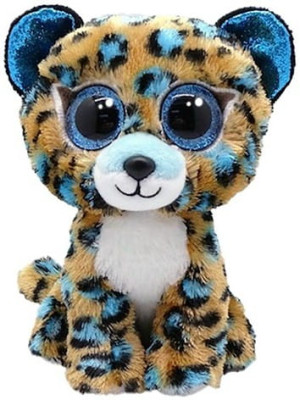 Beanie Boos TY niebieski lampart Cobalt 15cm