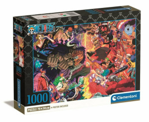 Puzzle 1000 Compact Anime One Piece - Clementoni