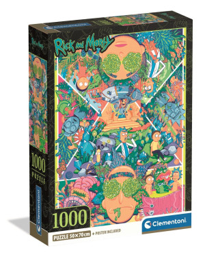 Puzzle 1000 Rick and Morty - Clementoni