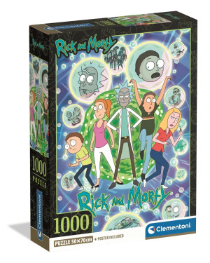 Puzzle 1000 Rick and Morty - Clementoni