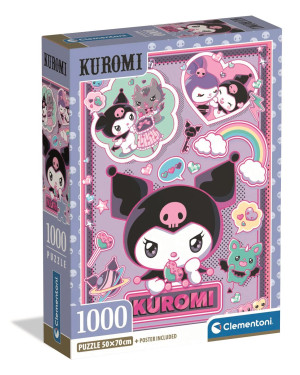 Puzzle 1000 Kuromi - Clementoni
