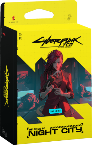 Cyberpunk TCG: Welcome to Night City - The Heist - Merc Starter Deck