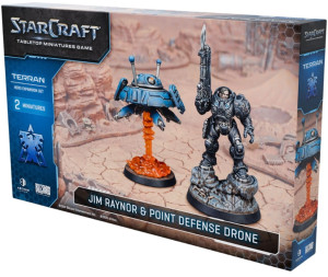 StarCraft® Jim Raynor & Point Defense Drone - Terran - Expansion Set