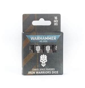 Warhammer 40000: Chaos Space Marines - Iron Warriors Dice