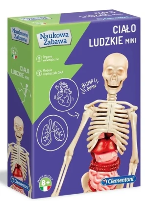 Naukowa zabawa. Ciało ludzkie mini - Clementoni
