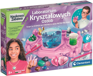 Laboratorium kryształkowych ozdób - Clementoni