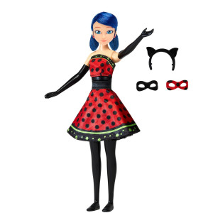 Lalka MIRACULOUS Lalka Switch Ladybug zmieniająca strój - Playmates Toys