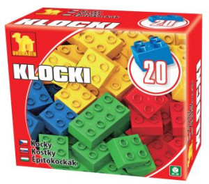 Klocki 20el maxi - Dromader