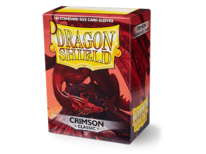 Dragon Shield Standard Sleeves - Crimson (100 Sleeves)