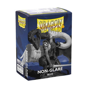 Dragon Shield Matte Standard - Non-Glare Blue (100 Sleeves)