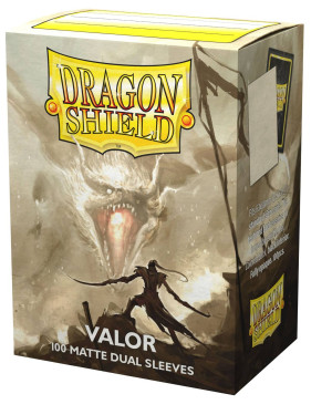 Dragon Shield Standard Matte Dual Sleeves - Valor (100 Sleeves)