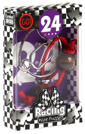 Łamigłówka druciana RACING nr 24 - poziom 1/4