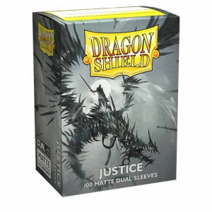 Dragon Shield Dual Matte Sleeves - Justice (100 Sleeves)