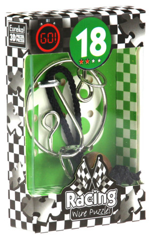 Łamigłówka druciana RACING nr 18 - poziom 2/4