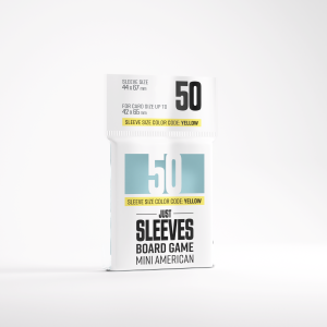 Gamegenic: Just Sleeves - Board Game Sleeves (44 x 67 mm) 50 sztuk, Clear