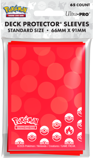 Ultra Pro: Pokémon - Deck Protector Sleeves - Energy - Fire Type (65 szt.)