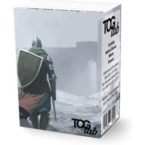 TcgLab 100 koszulek na karty Standard - Matte Ultra Clear - Bianco