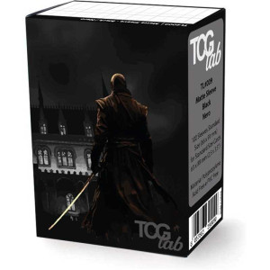 TcgLab 100 koszulek na karty Standard - Matte Ultra Clear - Nero