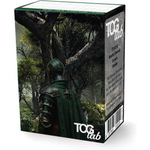 TcgLab 100 koszulek na karty standard - Matte Ultra Clear - Verde