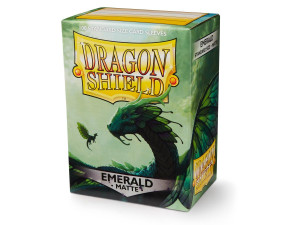 Dragon Shield Standard Sleeves - Matte Emerald (100 Sleeves)