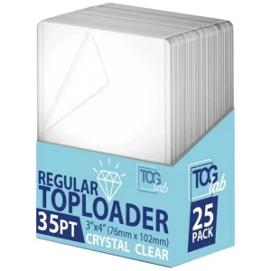 TcgLab Toploader Crystal Clear Standard Size 35pt 25szt.