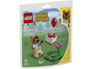 LEGO ANIMAL CROSSING 30731 Tom Nook i latający prezent