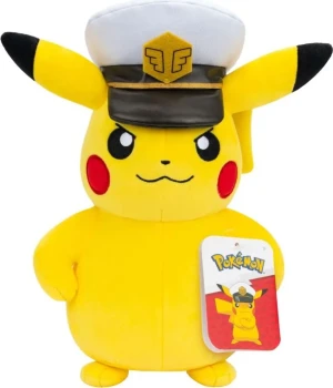 Maskotka Pokemon kapitan Pikachu 20cm - Jazwares