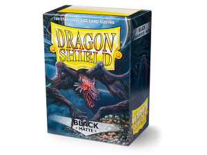 Dragon Shield standard sleeves - Mate Black (100 koszulek)