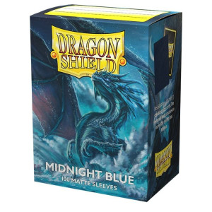 Dragon Shield Matte standard Sleeves - Midnight Blue (100 koszulek)