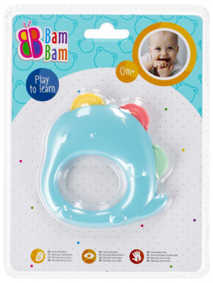 Grzechotka dinuś pastel - Bam Bam