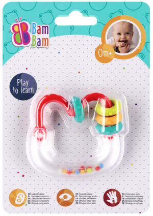 Grzechotka na spirali - Bam Bam