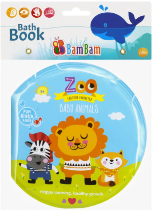 Książeczka do kąpieli Zoo - Bam Bam