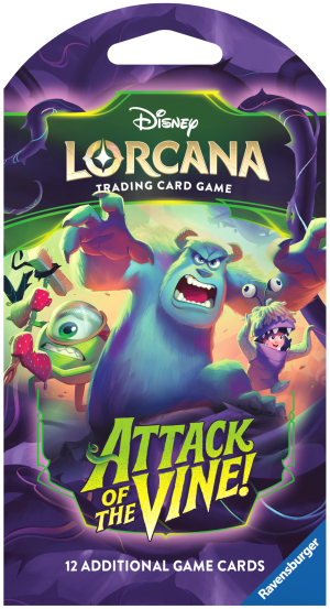 Disney Lorcana: Attack of the Vine! Sleeved Booster