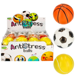 Piłka antystresowa football 7cm - Mega Creative