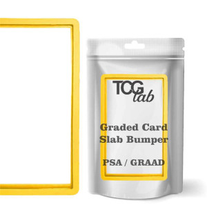 TcgLab Silicone Slab Bumper PSA żółty