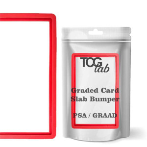 TcgLab Silicone Slab Bumper PSA czerwony