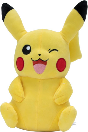 Maskotka Pokemon mrugający Pikachu 30cm - Jazwares