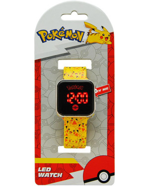 Zegarek cyfrowy LED Pokemon Pikachu POK4320 - Kids Euroswan