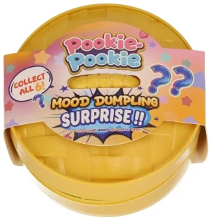 Gniotek pierożek squishy tęczowy z buźką - Dumpling