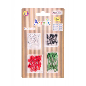 Agrafki mix - 36szt