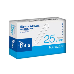 Spinacze biurowe 25mm - 100szt. GS140-A